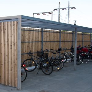 Frame cykeloverdækning, Fynsværket i Odense.