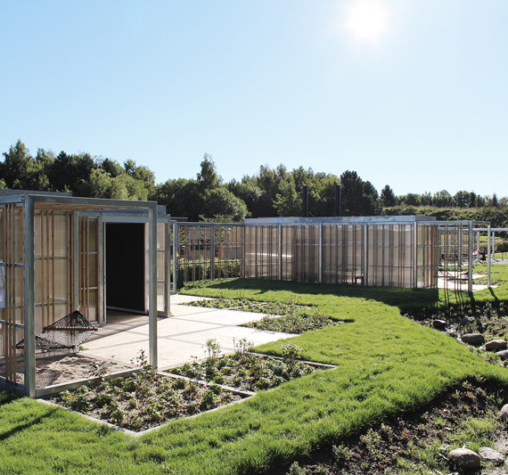 Sensing overdækning og huse, Langagerskolen Aarhus