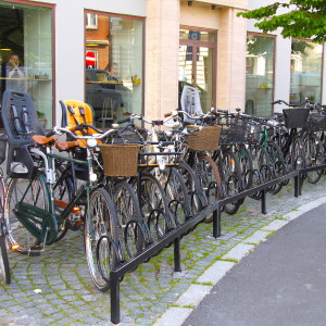 Keep Cykelstativer i bymiljø